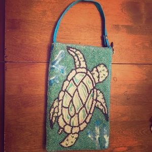 Gorgeous beaded wristlet from Saint Lucia boutique